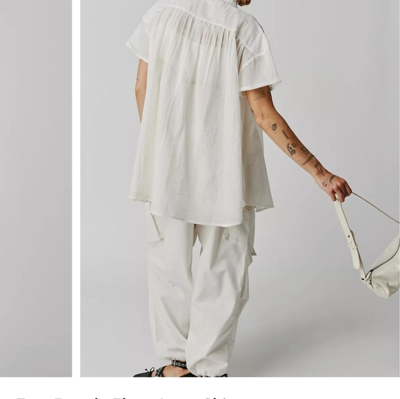 Free People Float Away Shirt - Picture 2 of 5